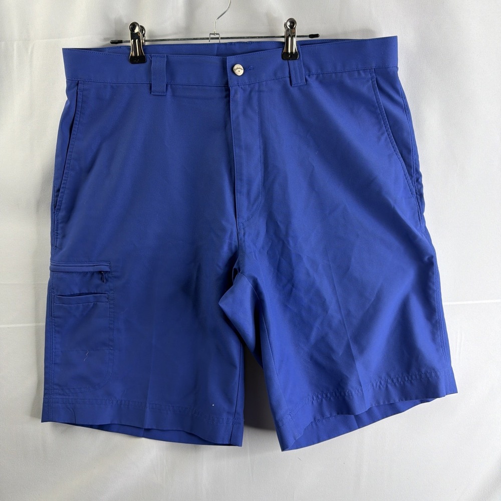 Callaway Men's Athletic 10" Inseam Golf Shorts Blue Sz 36 Pockets
